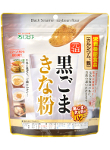 カルシウムと鉄を含む栄養機能食品に加え、黒ごまと大豆(きな粉)を黄金比でブレンドしています。黒ごまと大豆のパワーをスプーン一杯から、毎日の食事に取り入れられます。